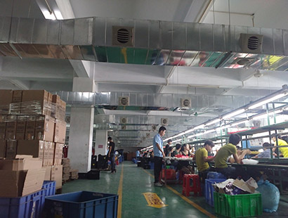 东莞中堂开达玩具厂环保空调安装案例
